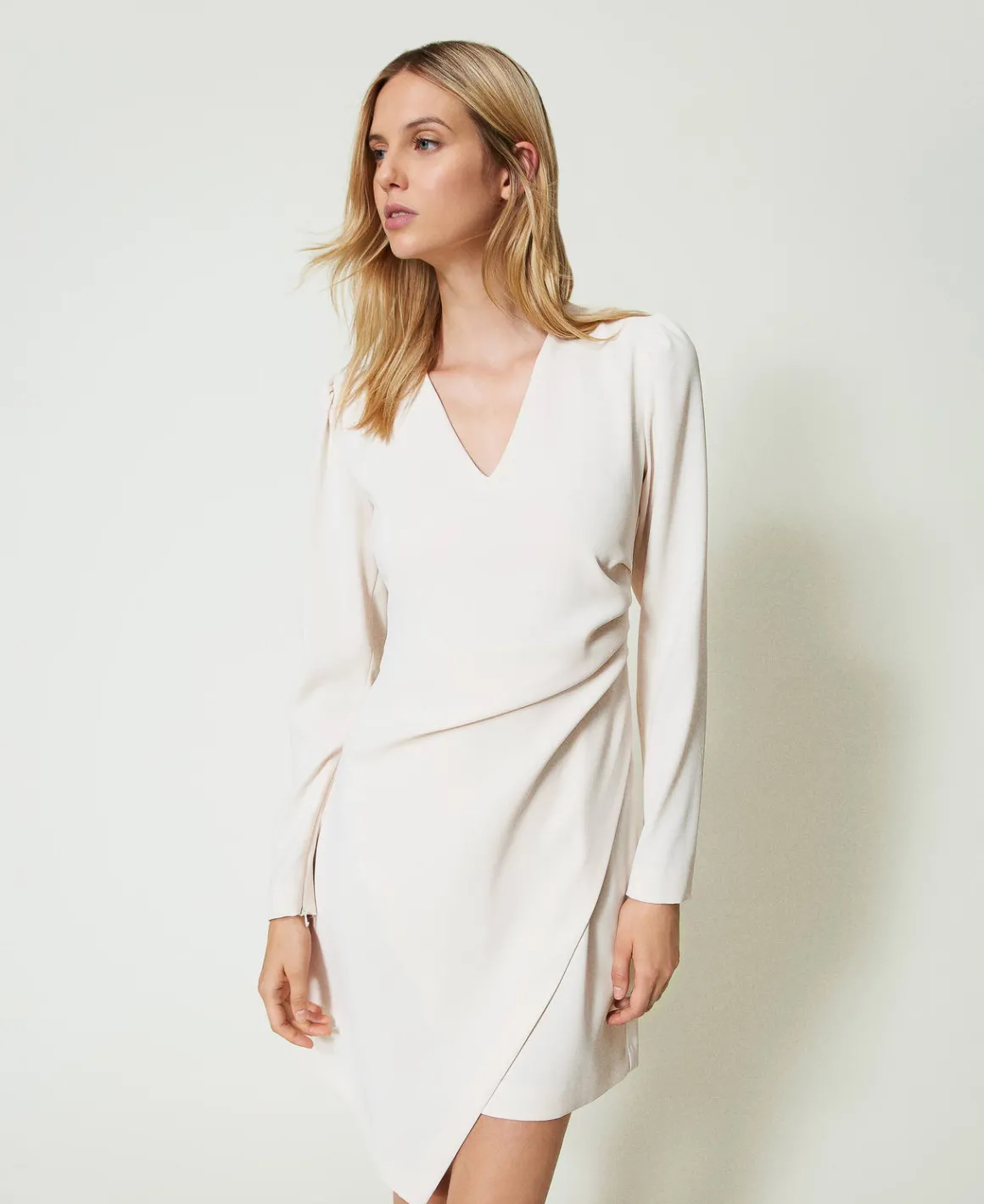 TWINSET Milano Abito Corto Con Catena Oval T | Vestiti Da Cerimonia | Vestiti Corti