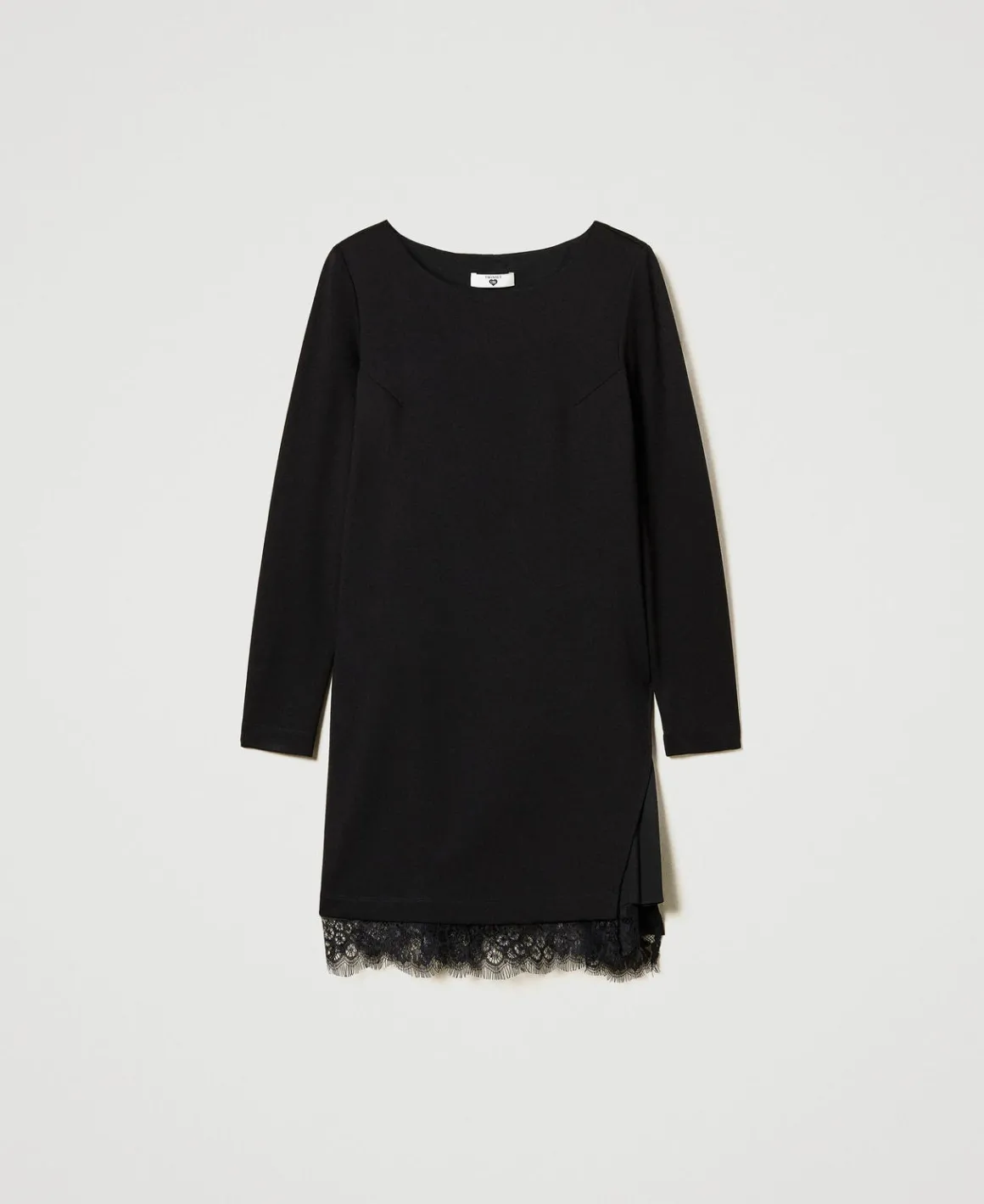 TWINSET Milano Abito Corto Con Pizzo | Vestiti Corti