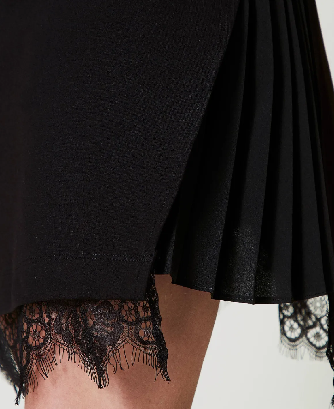 TWINSET Milano Abito Corto Con Pizzo | Vestiti Corti