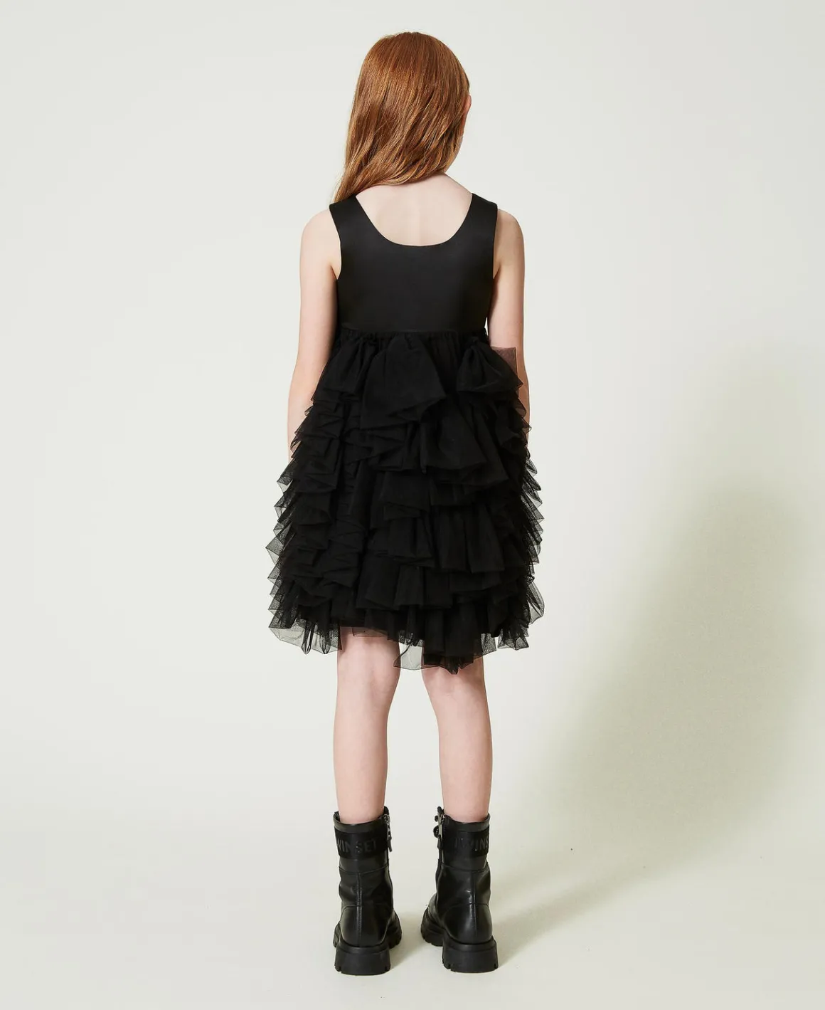 TWINSET Milano Abito Corto Con Volant In Tulle | Vestiti