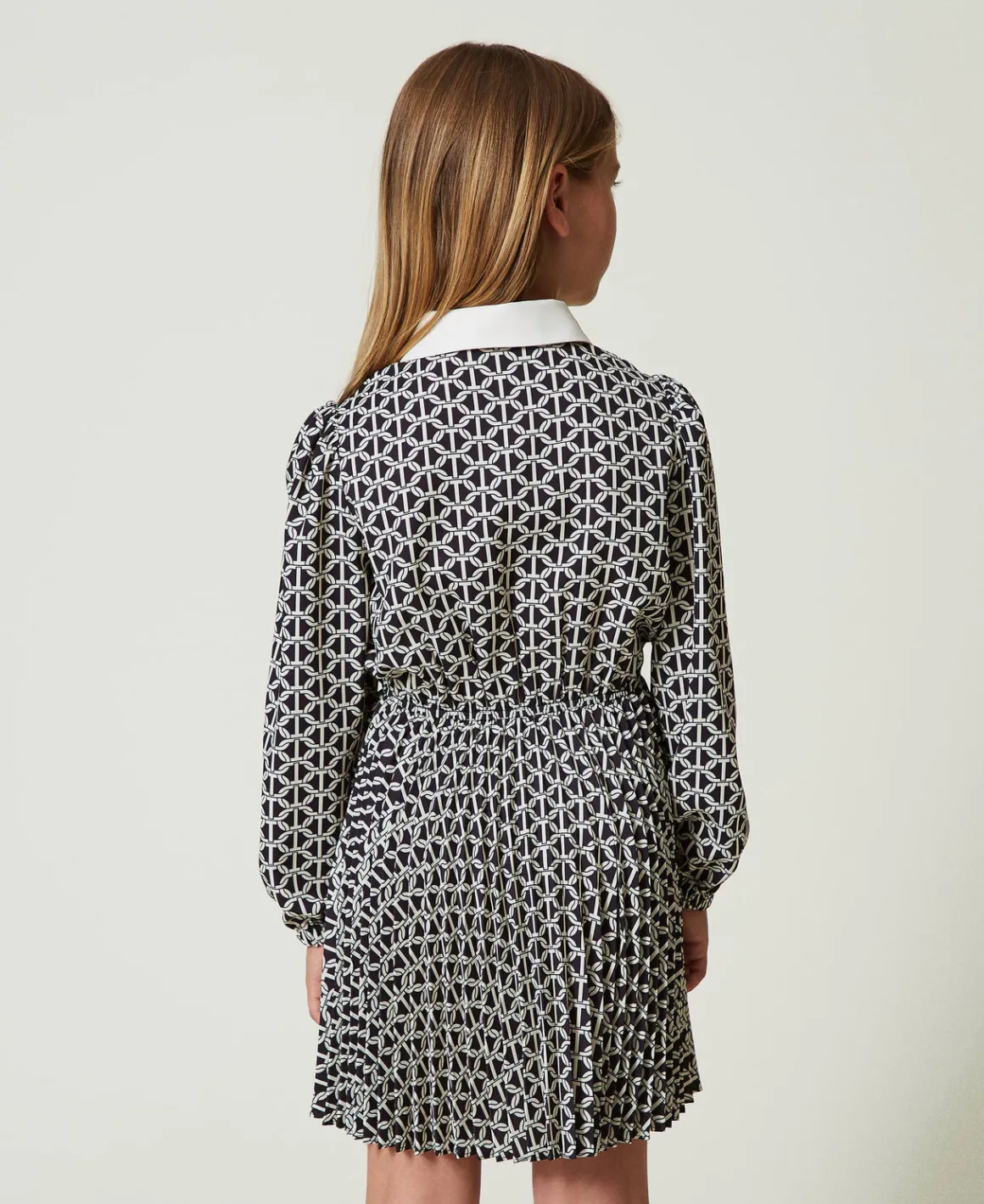 TWINSET Milano Abito Corto In Crêpe De Chine Con Stampa | Vestiti