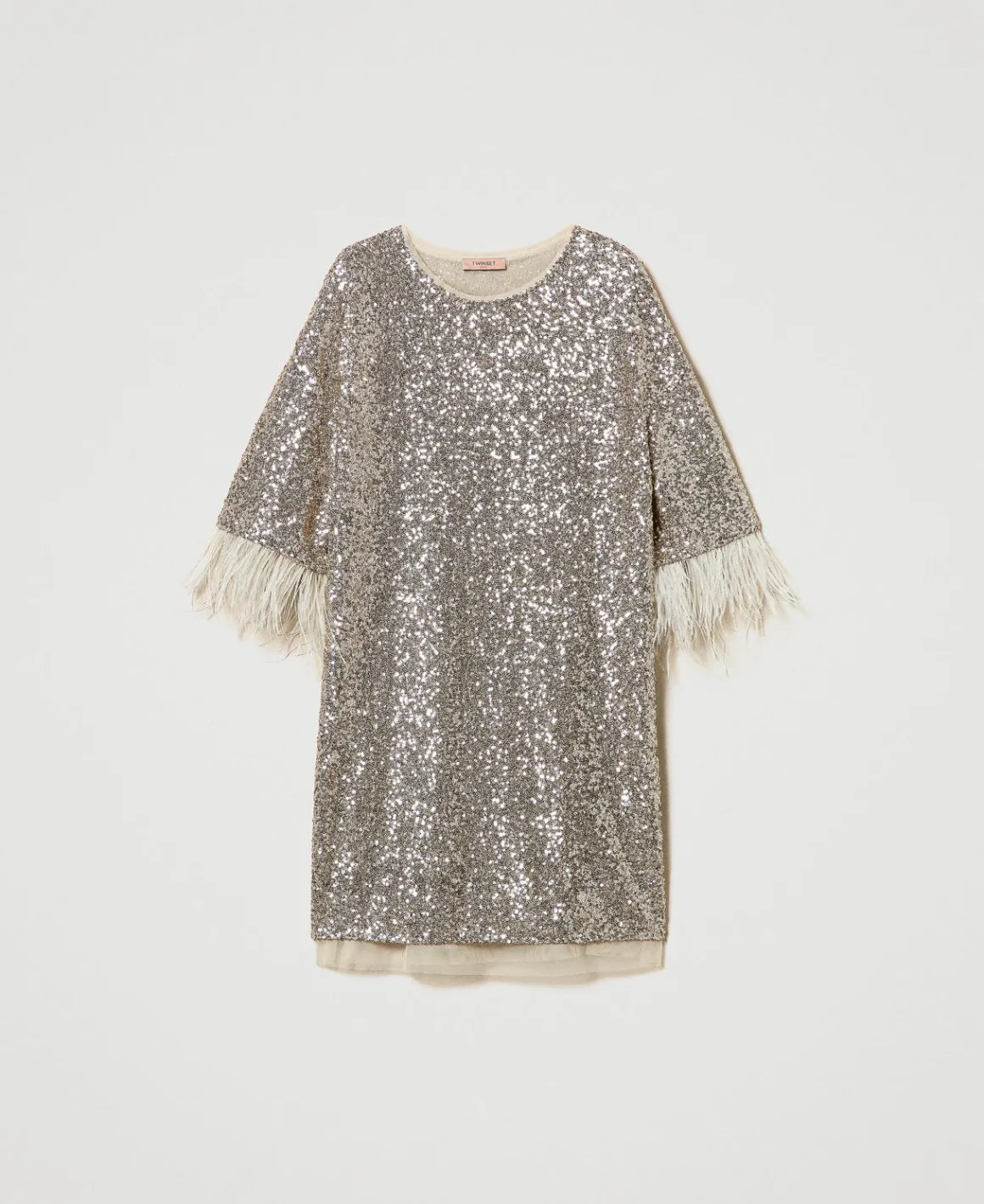 TWINSET Milano Abito Corto In Full Paillettes | Vestiti Da Cerimonia | Vestiti Eleganti