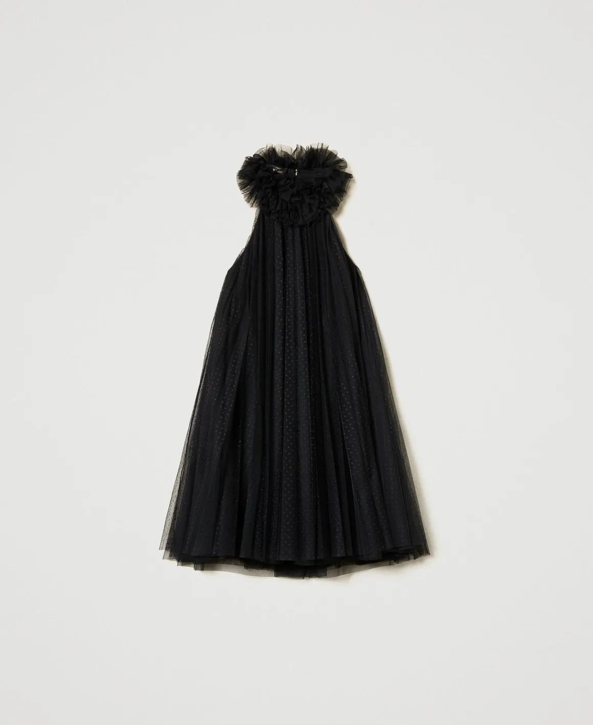 TWINSET Milano Abito Corto In Tulle Plissé | Vestiti Eleganti | Vestiti Corti