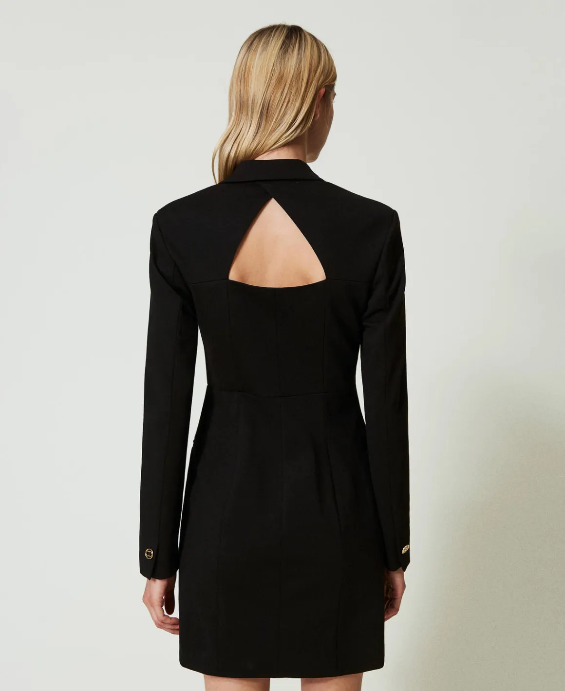 TWINSET Milano Abito Corto Robe Manteau Doppiopetto | Vestiti Da Cerimonia | Vestiti Eleganti