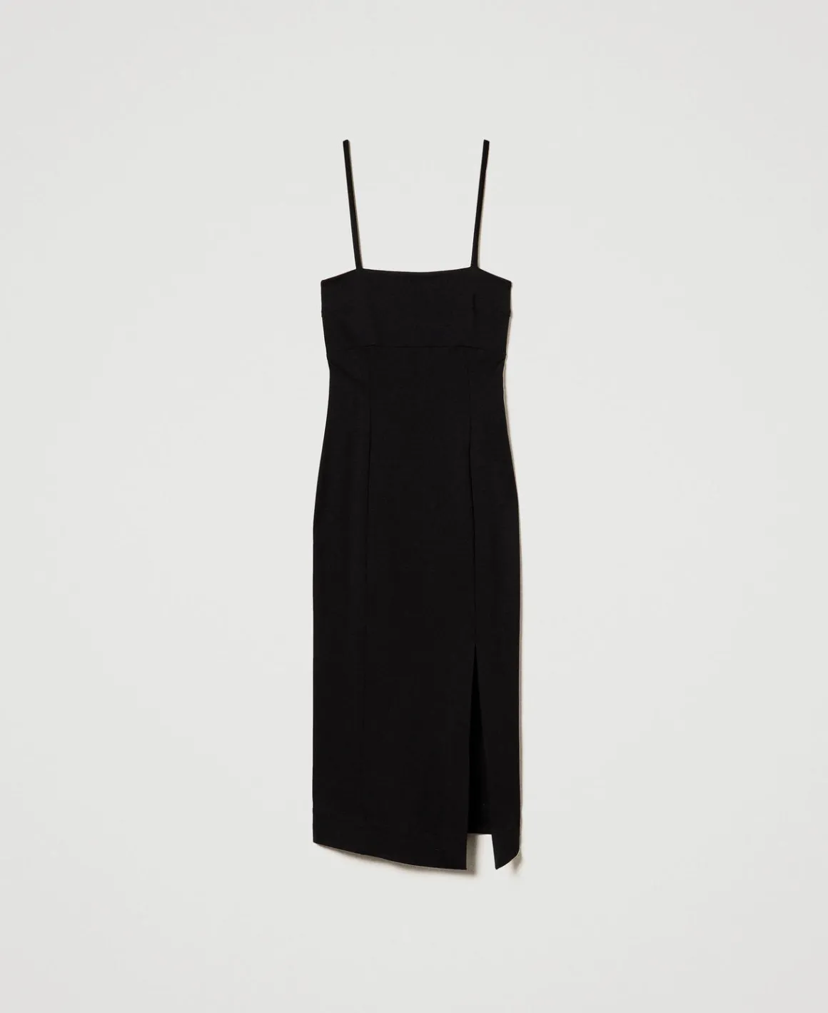 TWINSET Milano Abito Longuette Con Spacco | Vestiti Da Cerimonia | Vestiti Eleganti