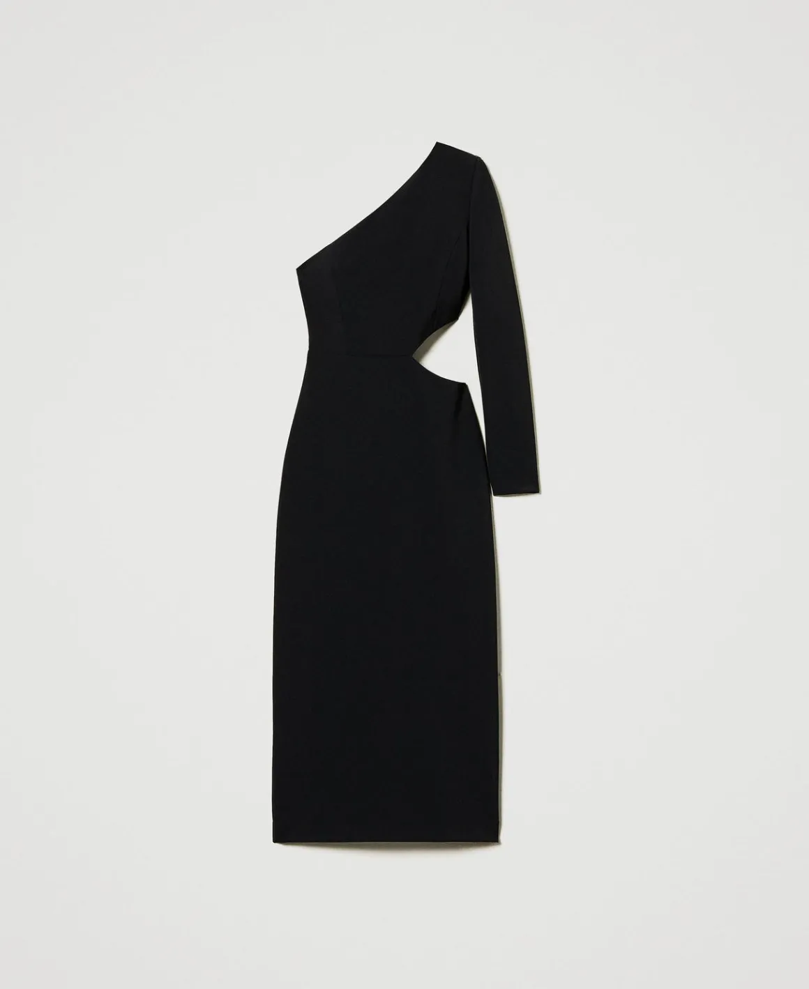 TWINSET Milano Abito Longuette Monospalla | Vestiti Da Cerimonia | Vestiti Eleganti