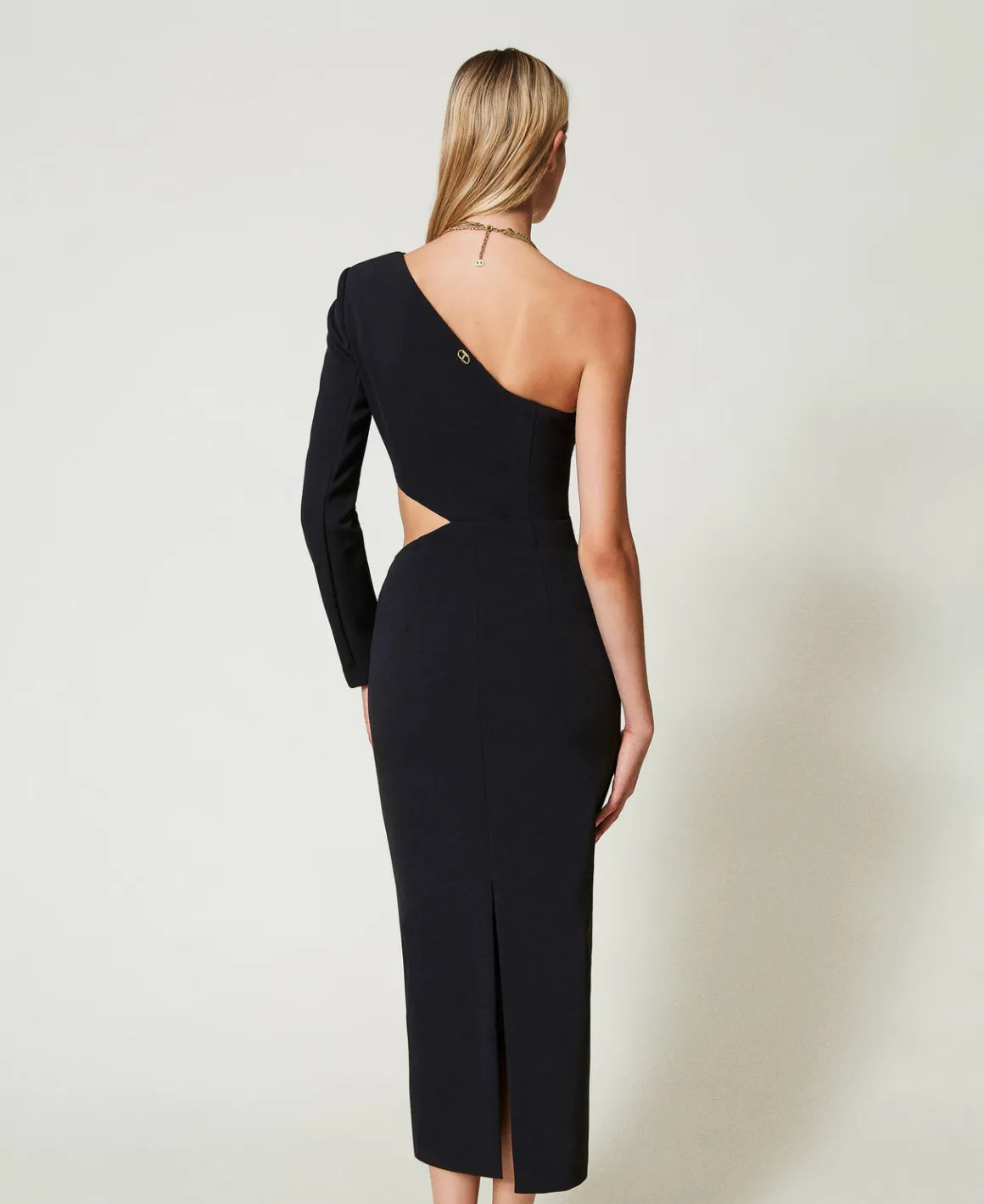 TWINSET Milano Abito Longuette Monospalla | Vestiti Da Cerimonia | Vestiti Eleganti