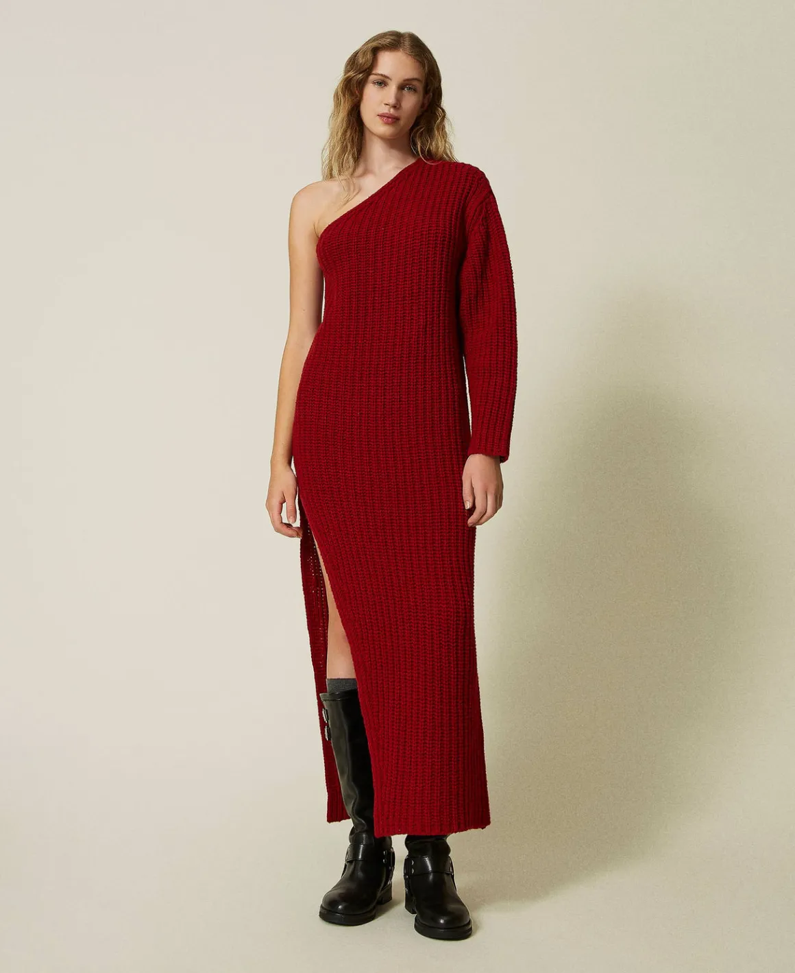 TWINSET Milano Abito Lungo 'Alice' In Maglia | Vestiti Eleganti | Vestiti In Maglia
