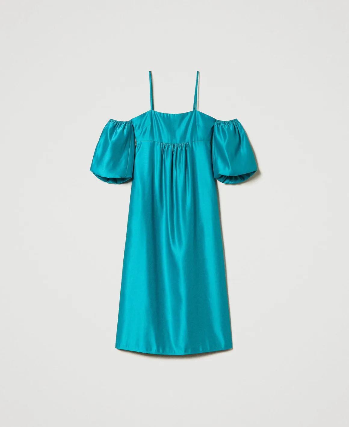 TWINSET Milano Abito Lungo In Duchesse | Vestiti Da Cerimonia | Vestiti Eleganti