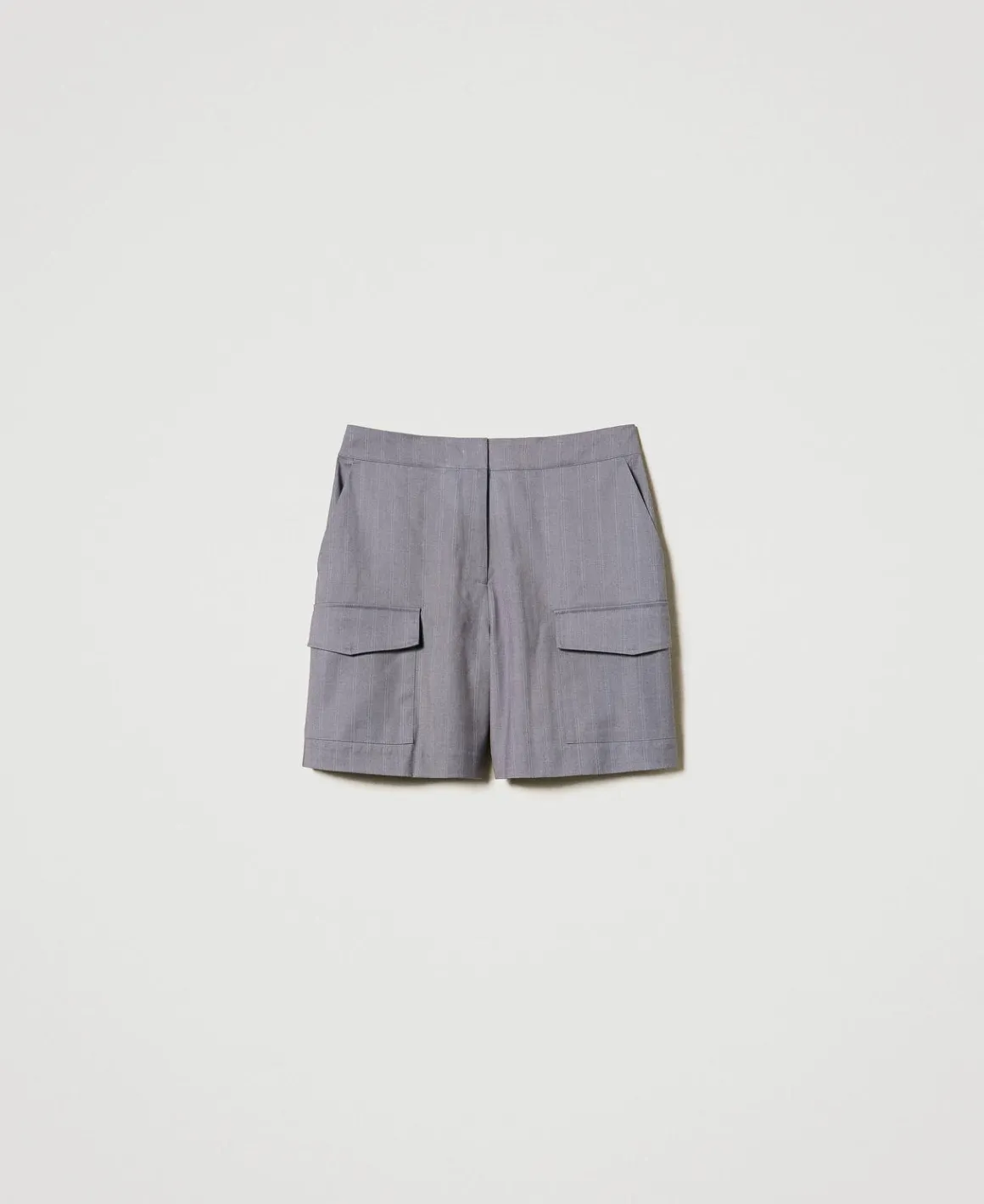TWINSET Milano Bermuda Gessati Con Tasche | Shorts