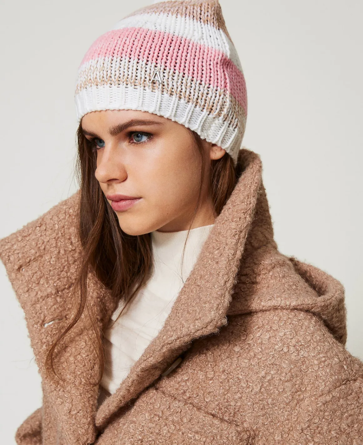 TWINSET Milano Berretto In Maglia Jacquard | Cappelli