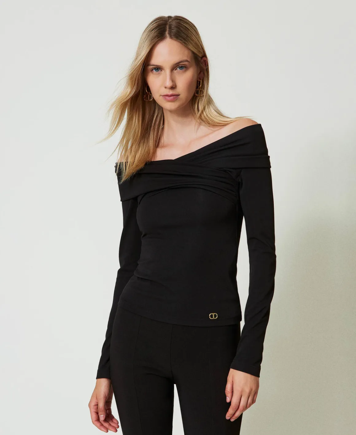 TWINSET Milano Blusa Con Scollo Arricciato | Bluse E Camicie