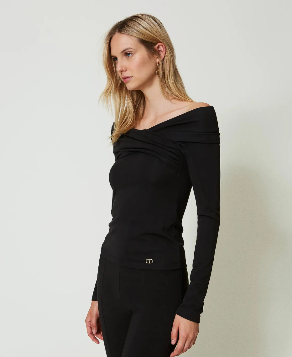 TWINSET Milano Blusa Con Scollo Arricciato | Bluse E Camicie