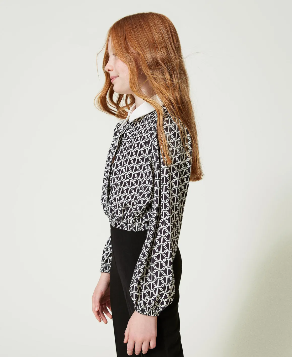 TWINSET Milano Blusa In Crêpe De Chine Con Stampa | Bluse E Camicie