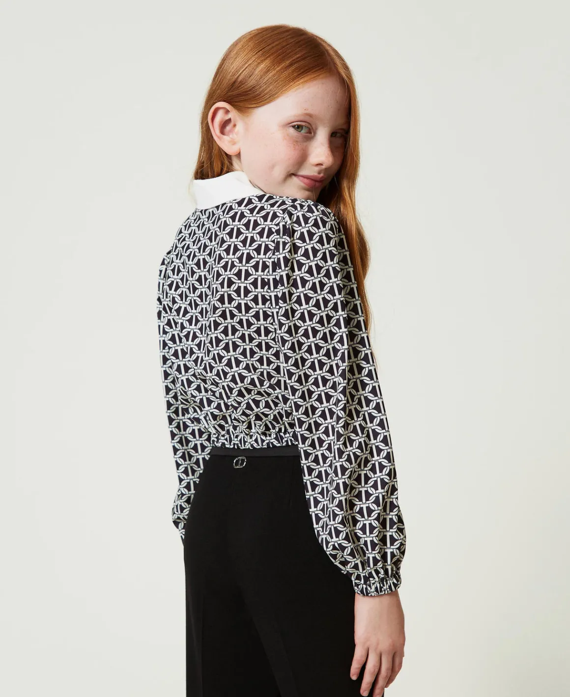 TWINSET Milano Blusa In Crêpe De Chine Con Stampa | Bluse E Camicie