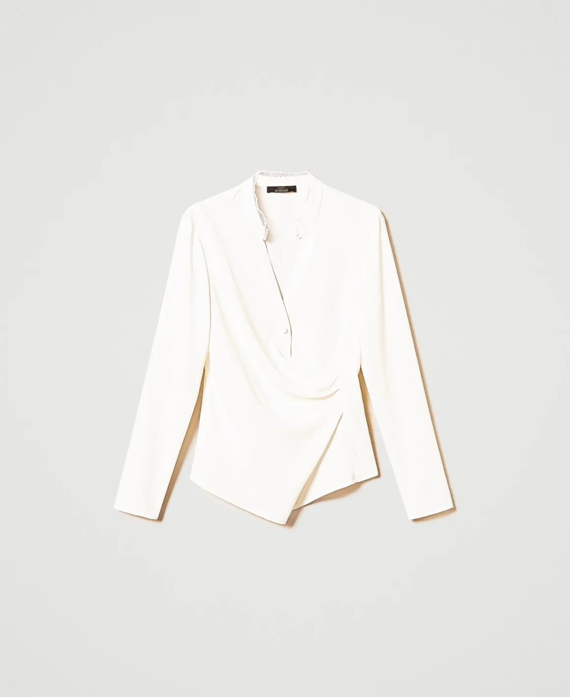 TWINSET Milano Blusa In Crêpe De Chine Riciclato | Bluse E Camicie