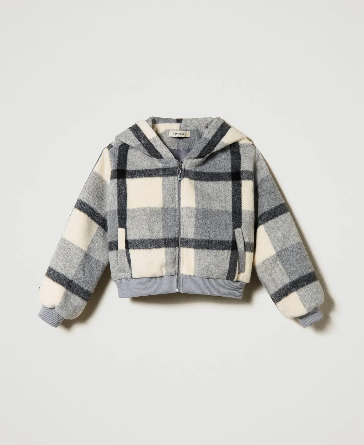 TWINSET Milano Bomber In Panno Check | Giacche E Capispalla