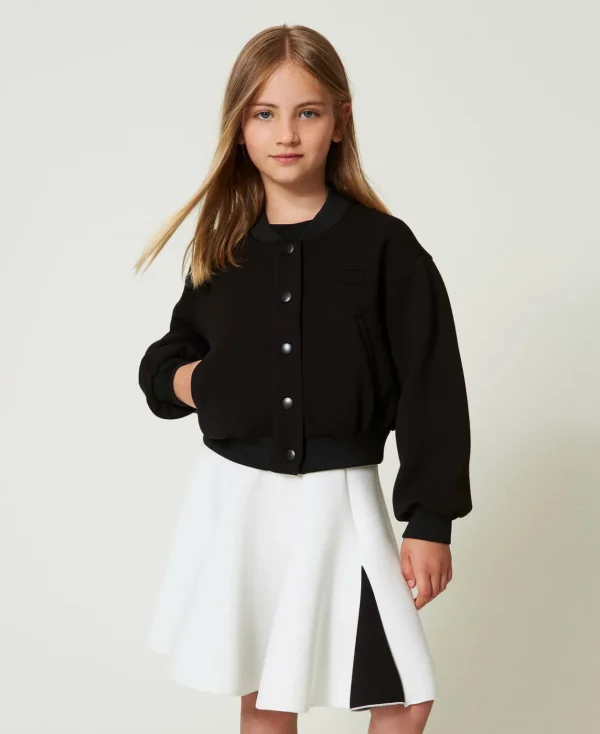 TWINSET Milano Bomber In Tessuto Scuba | Giacche E Capispalla