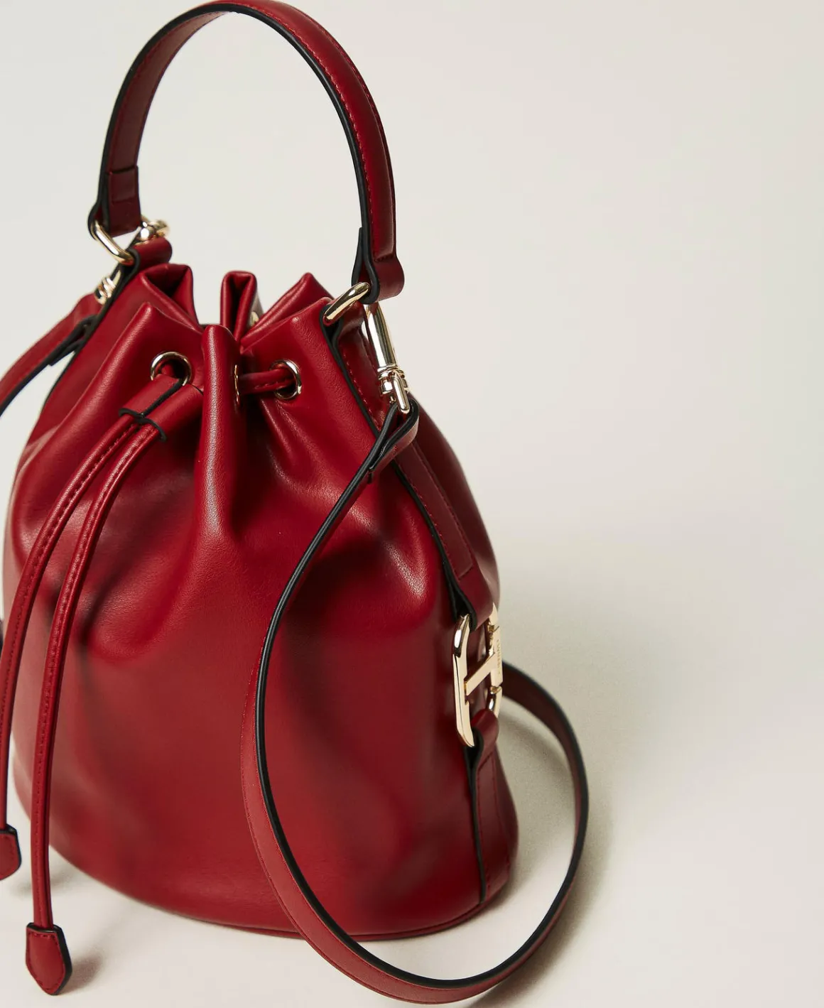 TWINSET Milano Borsa A Secchiello Con Fibbia Oval T | Borse A Mano | Borse A Spalla
