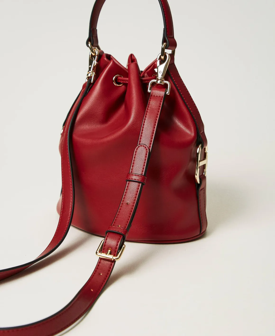 TWINSET Milano Borsa A Secchiello Con Fibbia Oval T | Borse A Mano | Borse A Spalla