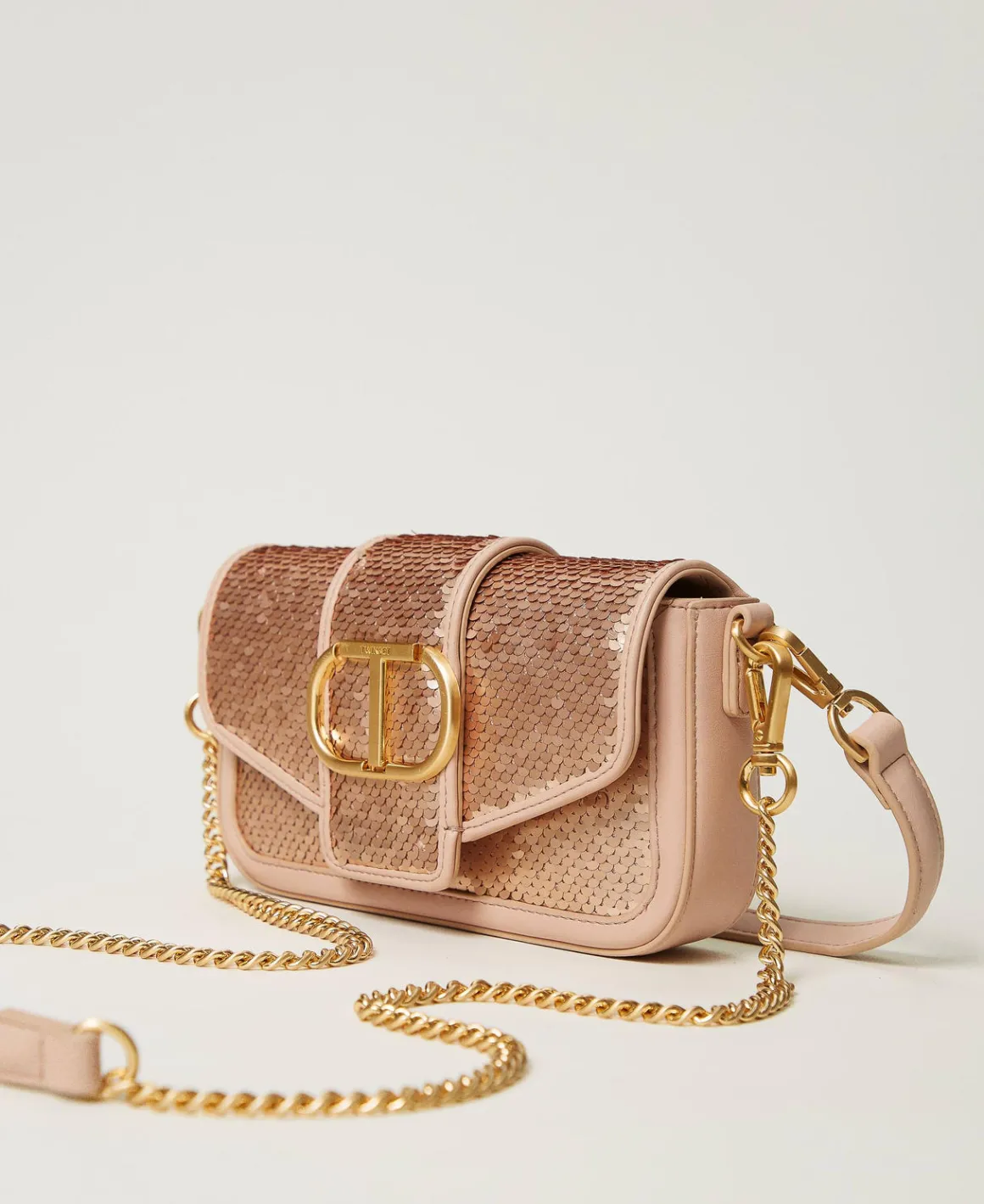 TWINSET Milano Borsa A Tracolla 'Amie' Con Paillettes | Borse A Mano | Borse A Spalla