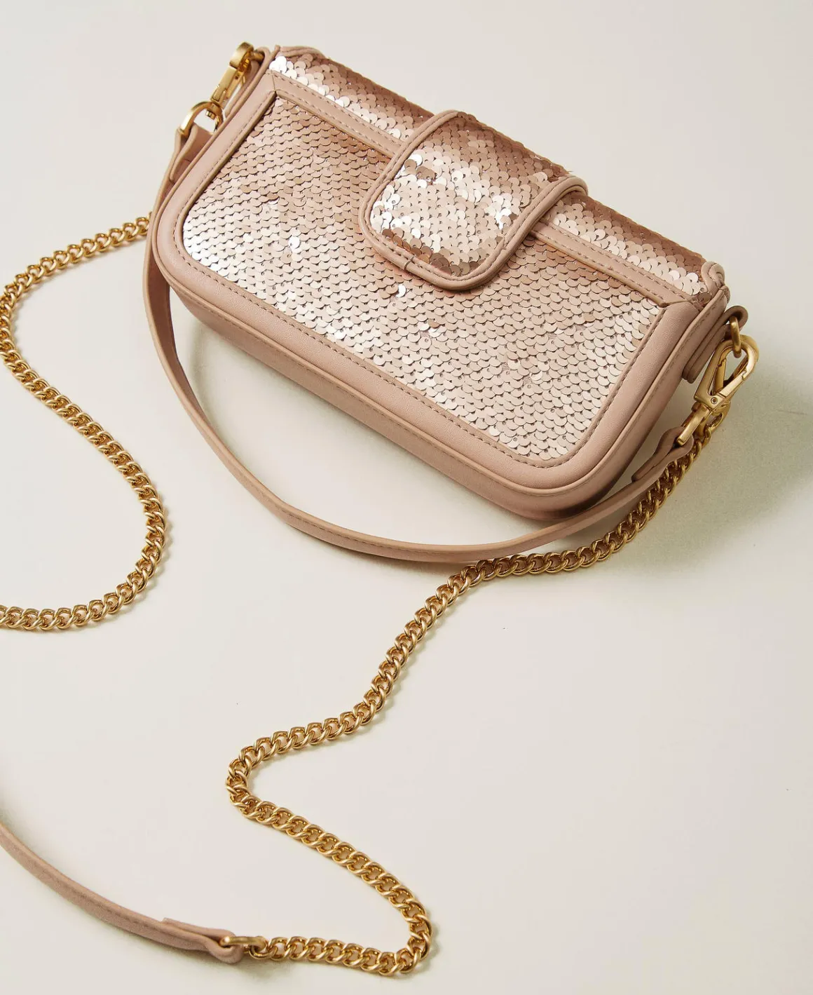 TWINSET Milano Borsa A Tracolla 'Amie' Con Paillettes | Borse A Mano | Borse A Spalla