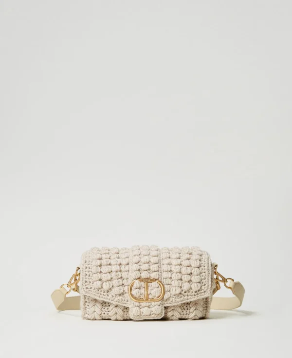 TWINSET Milano Borsa A Tracolla 'Amie' Media In Tricot | Borse A Spalla | Borse A Tracolla