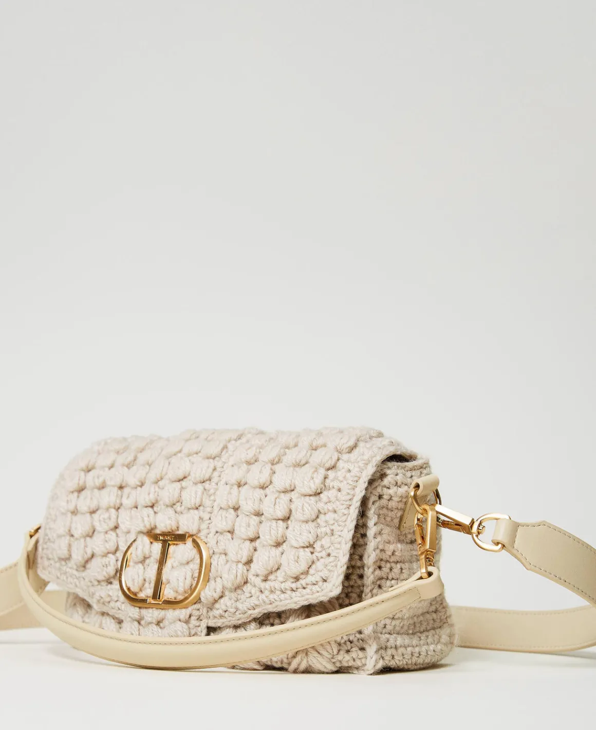 TWINSET Milano Borsa A Tracolla 'Amie' Media In Tricot | Borse A Spalla | Borse A Tracolla