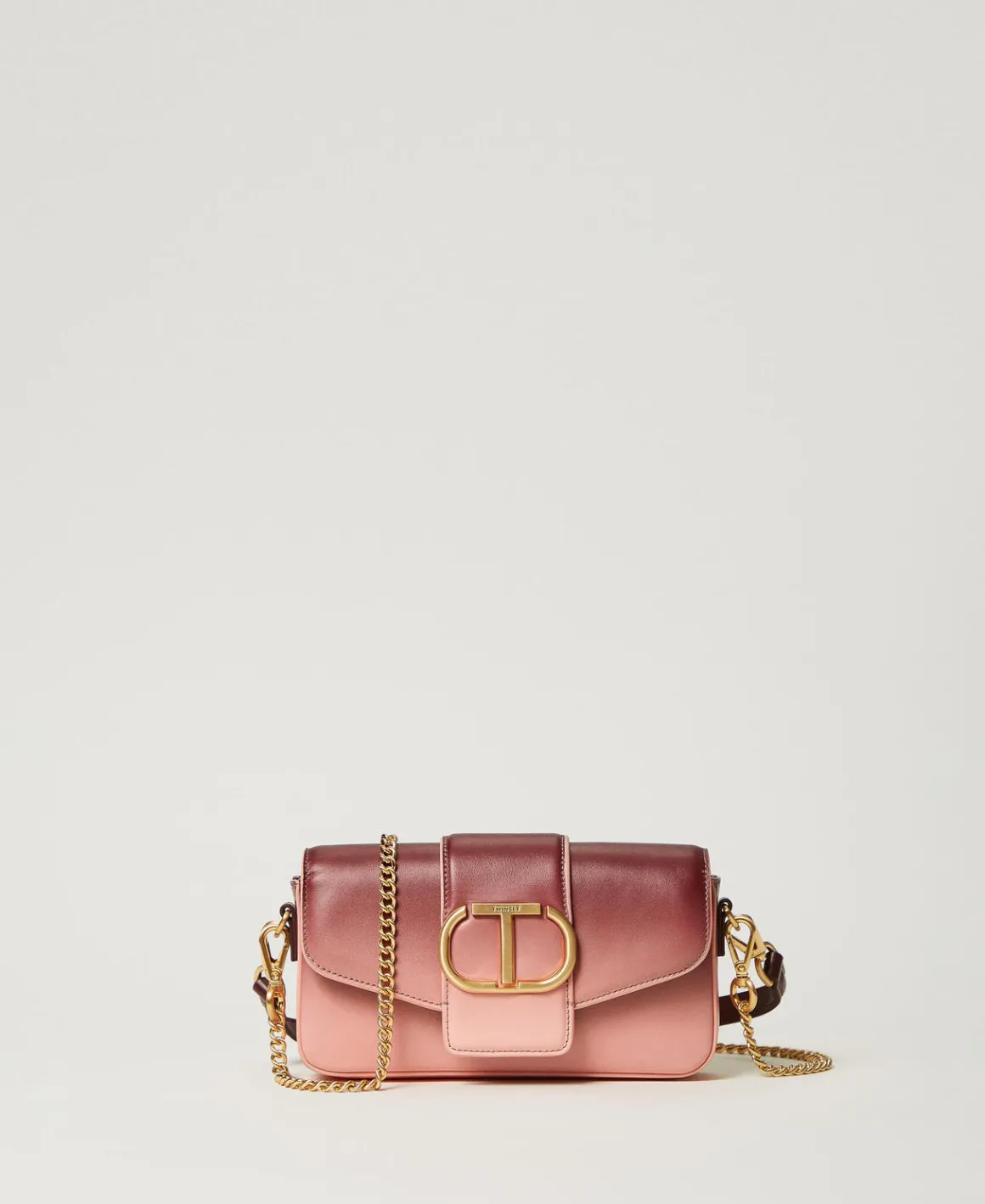 TWINSET Milano Borsa A Tracolla 'Amie' Piccola In Pelle Sfumata | Mini Borse | Borse A Mano