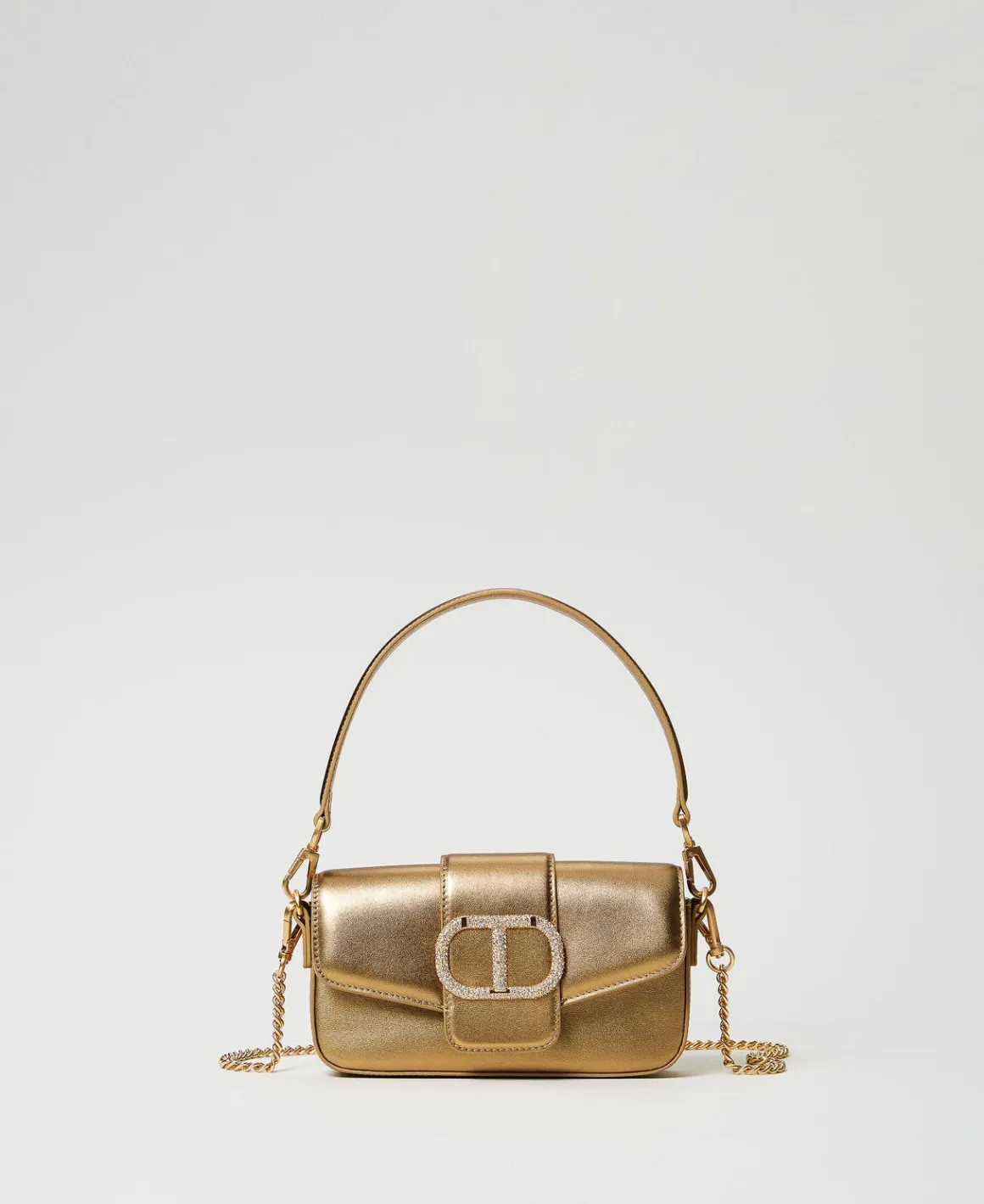 TWINSET Milano Borsa A Tracolla 'Amie' Piccola In Pelle | Mini Borse | Borse A Mano