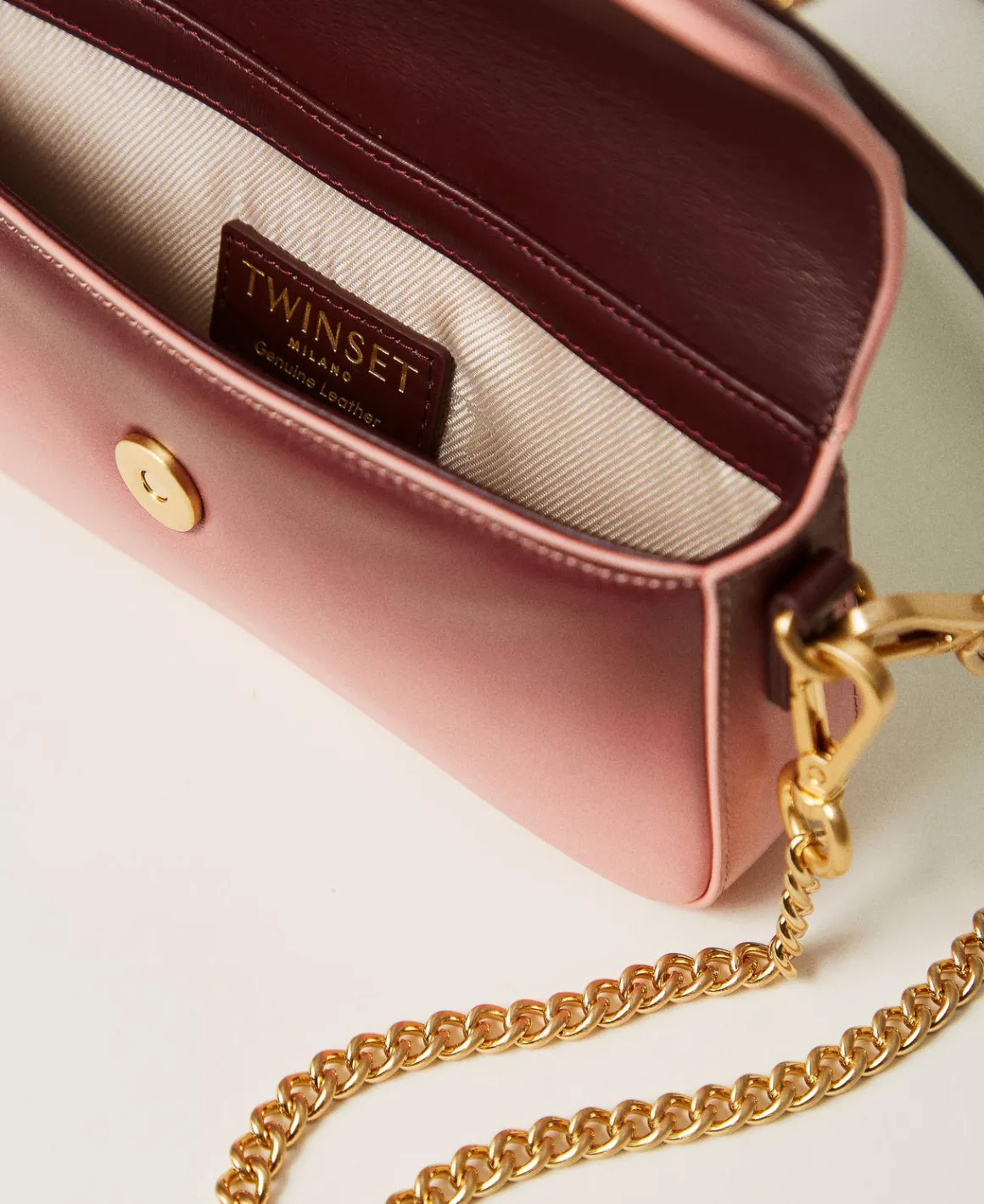 TWINSET Milano Borsa A Tracolla 'Amie' Piccola In Pelle Sfumata | Mini Borse | Borse A Mano