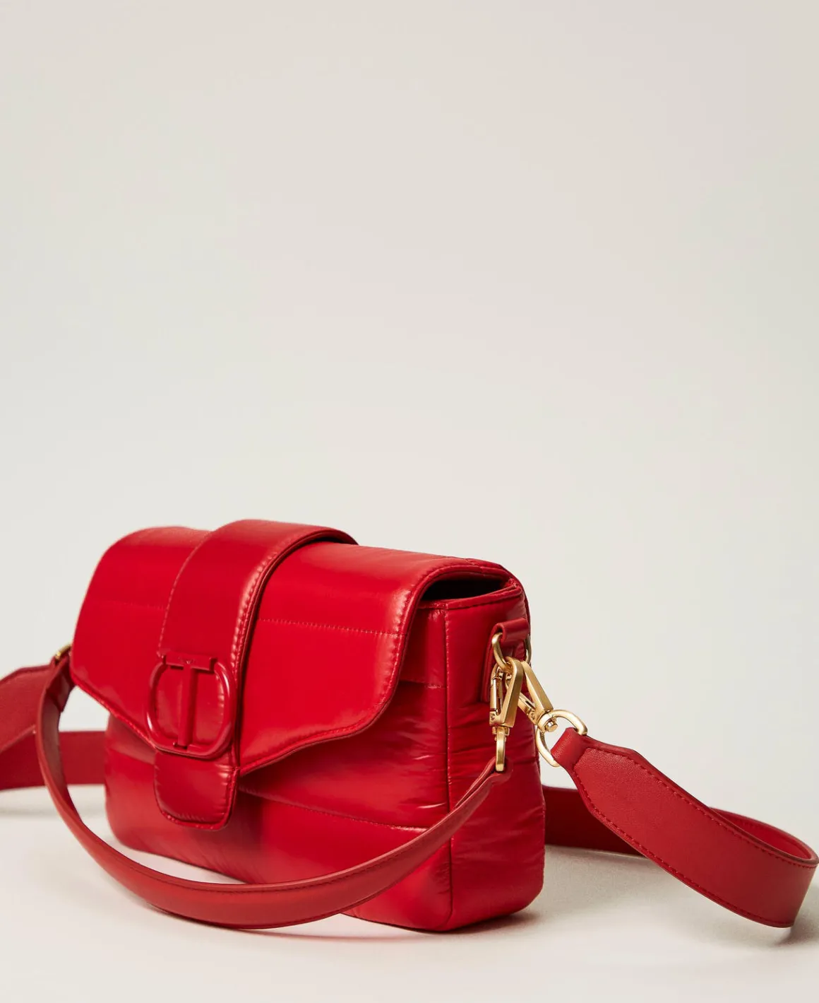 TWINSET Milano Borsa A Tracolla 'Amie Ski' Media In Nylon | Borse A Mano | Borse A Spalla