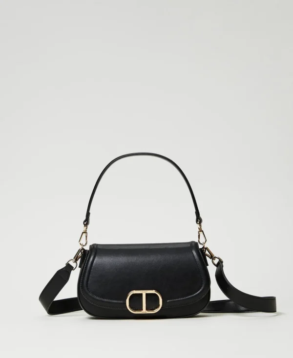 TWINSET Milano Borsa A Tracolla ‘Brera’ Con Apertura Oval T | Borse A Mano | Borse A Spalla