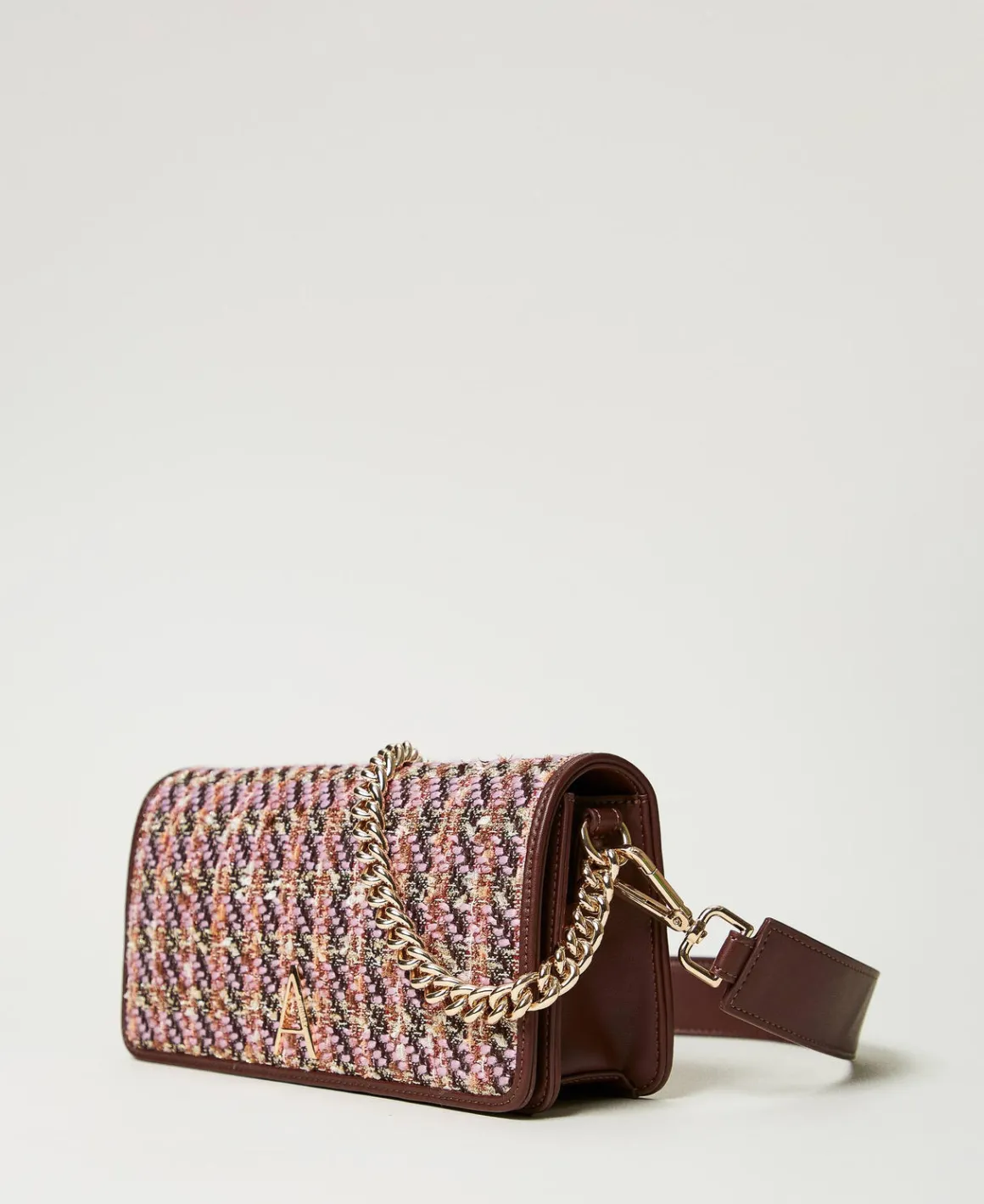 TWINSET Milano Borsa A Tracolla Con Bouclé Multicolor | Borse A Mano | Borse A Spalla