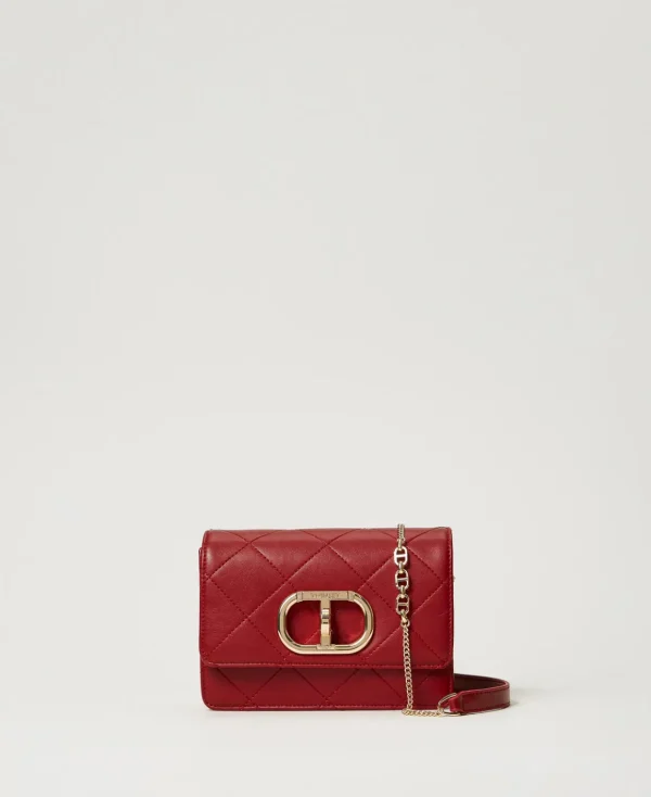 TWINSET Milano Borsa A Tracolla Con Chiusura Oval T | Mini Borse | Borse A Spalla