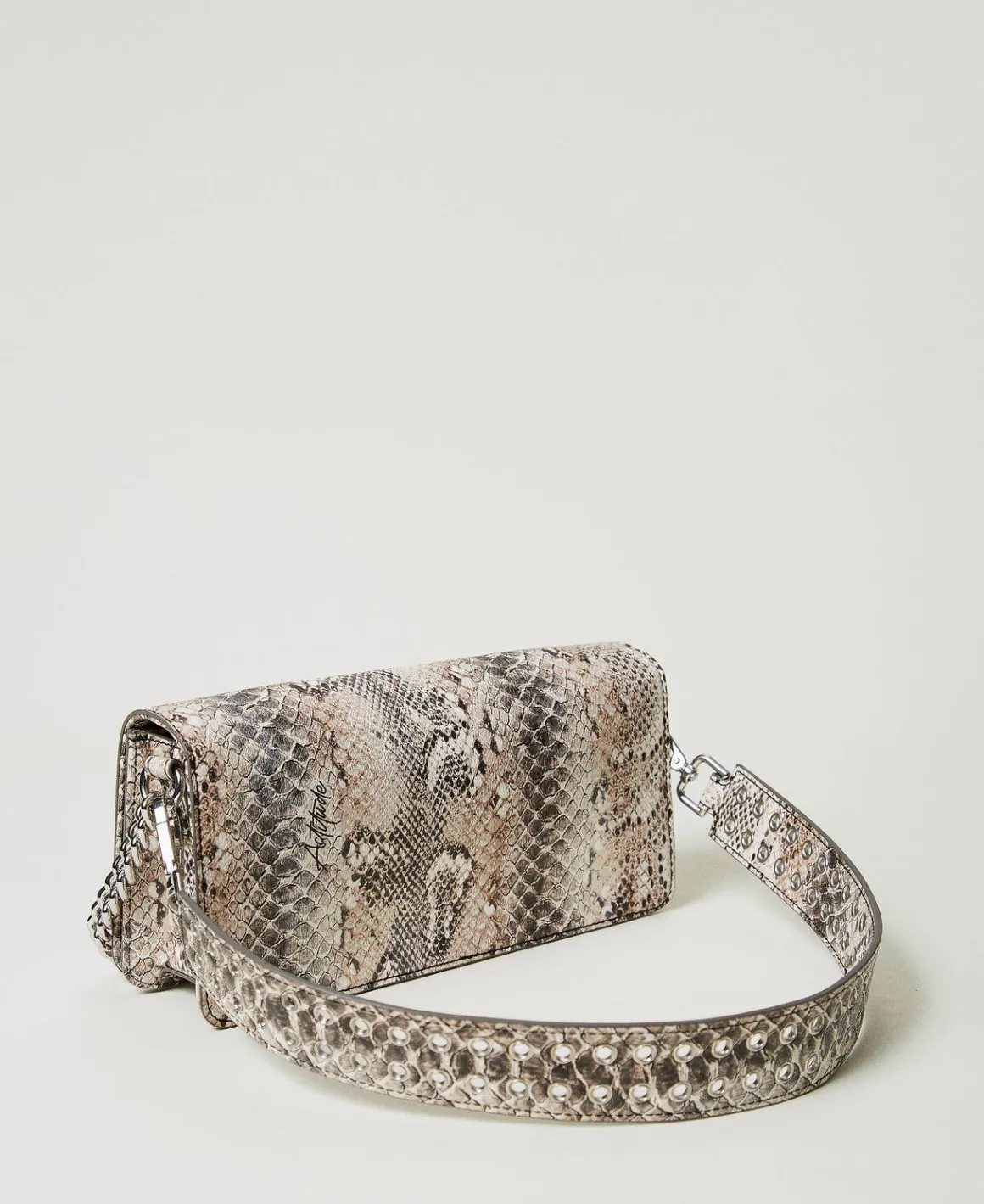 TWINSET Milano Borsa A Tracolla Con Stampa Snake | Borse A Mano | Borse A Spalla