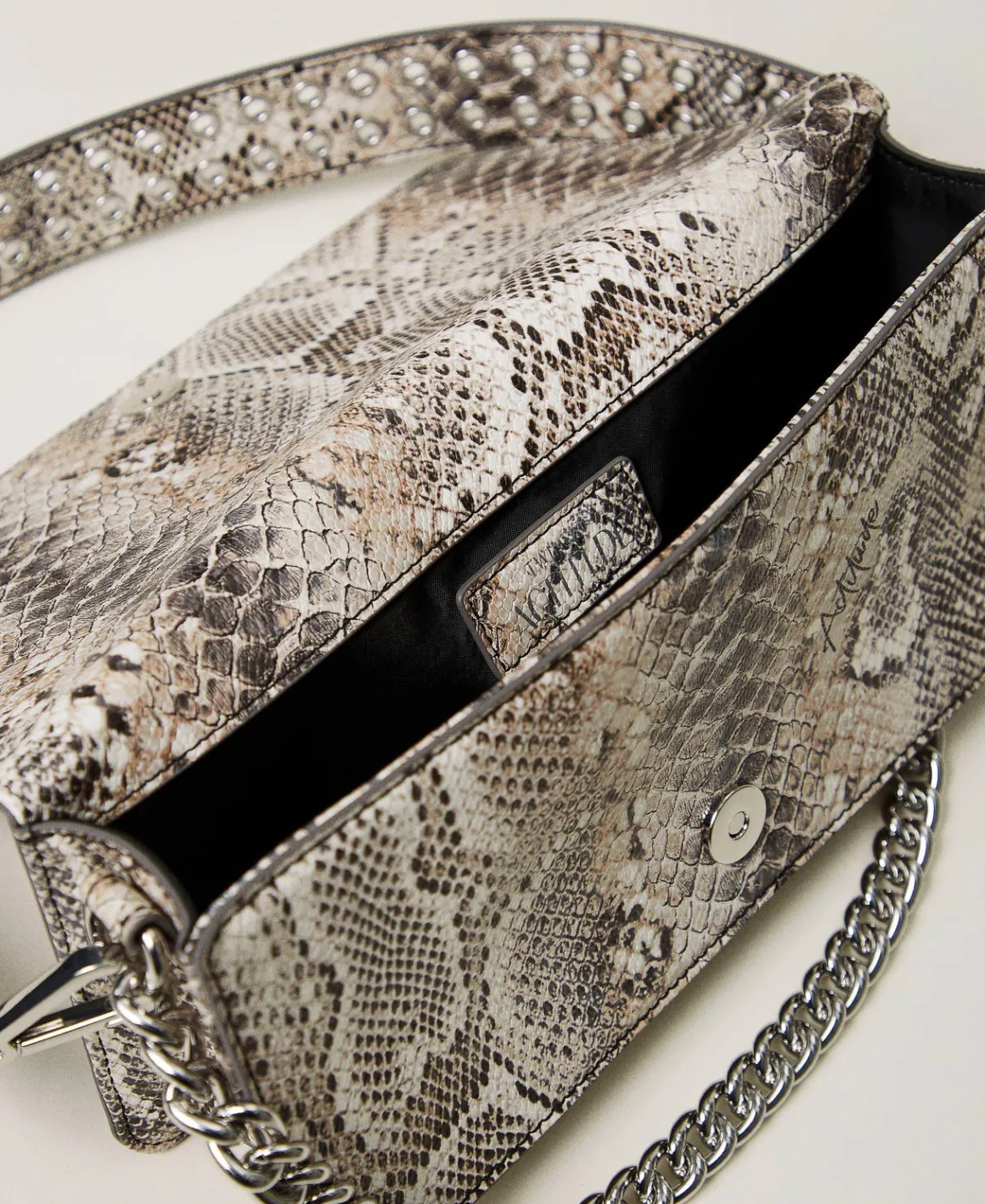 TWINSET Milano Borsa A Tracolla Con Stampa Snake | Borse A Mano | Borse A Spalla