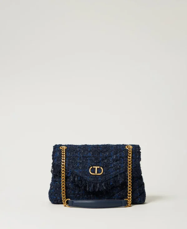 TWINSET Milano Borsa A Tracolla 'Dreamy' Media In Tweed | Borse A Mano | Borse A Spalla