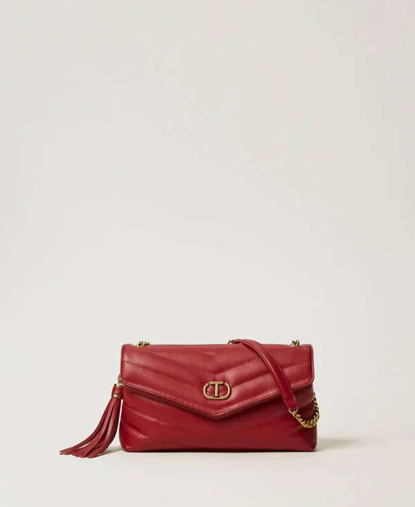TWINSET Milano Borsa A Tracolla 'Dreamy' Media In Pelle | Borse A Mano | Borse A Spalla