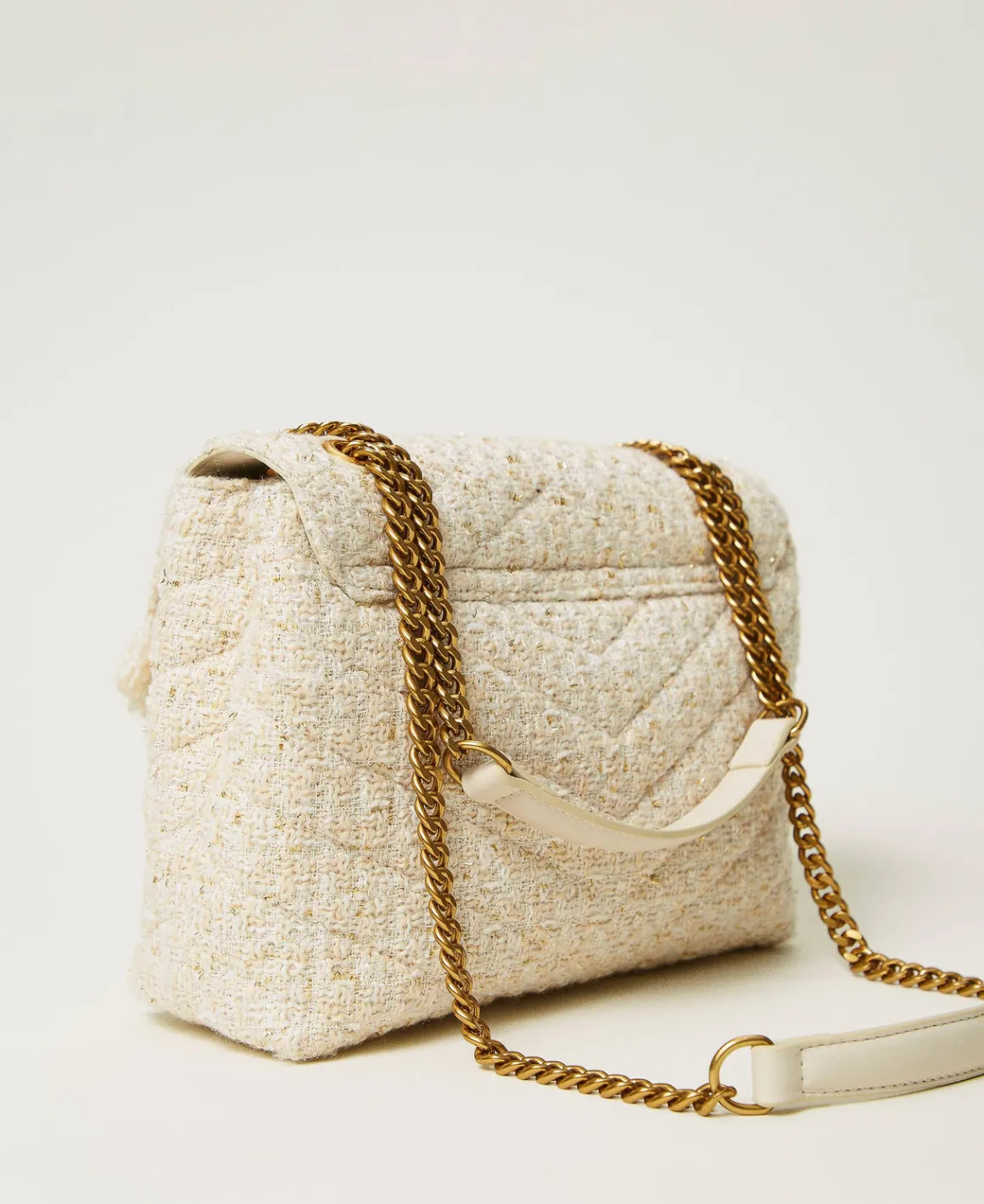 TWINSET Milano Borsa A Tracolla 'Dreamy' Media In Tweed | Borse A Mano | Borse A Tracolla