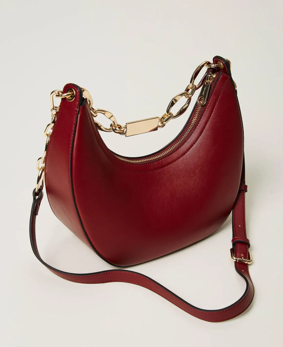 TWINSET Milano Borsa A Tracolla ‘Miss Twinset’ Con Catena Logo | Borse Hobo | Borse A Spalla