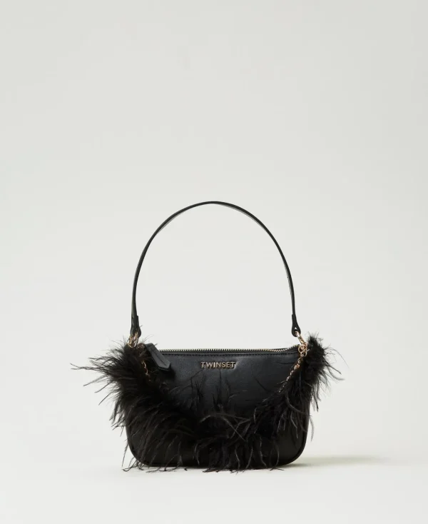 TWINSET Milano Borsa A Tracolla ‘Petite Folie' Con Oval T | Borse A Mano | Borse A Spalla
