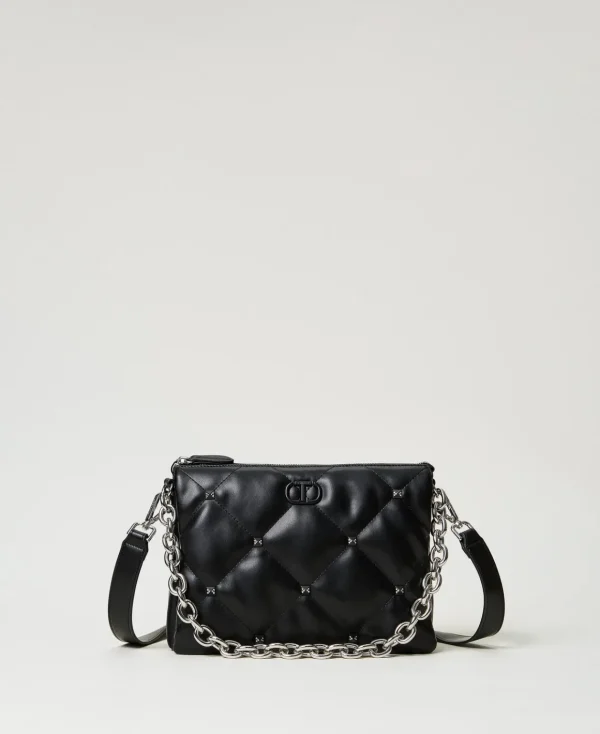 TWINSET Milano Borsa A Tracolla 'Via Manzoni' Con Borchie | Borse A Mano | Borse A Spalla