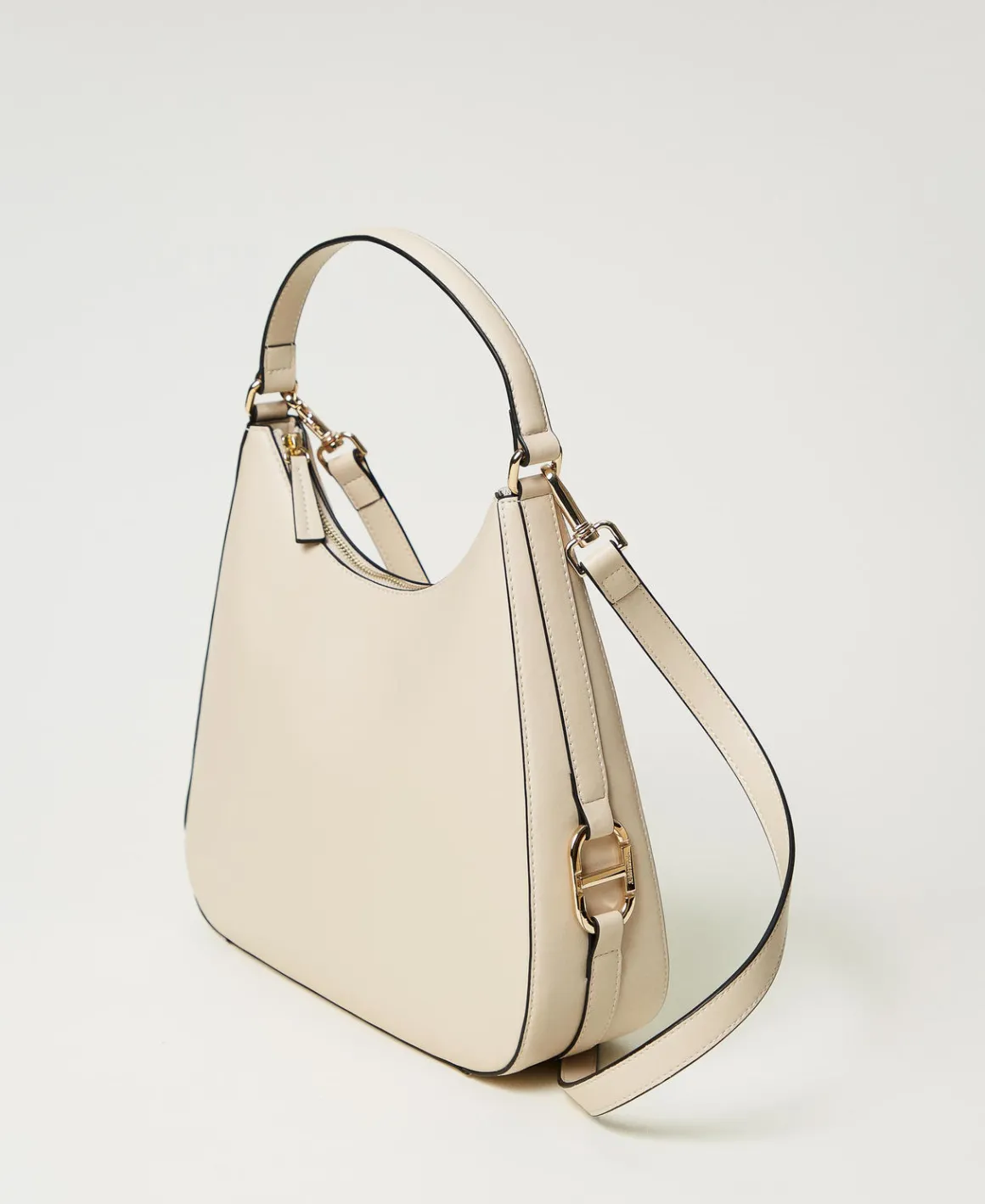 TWINSET Milano Borsa Hobo Con Fibbia Oval T | Borse Hobo | Borse A Mano