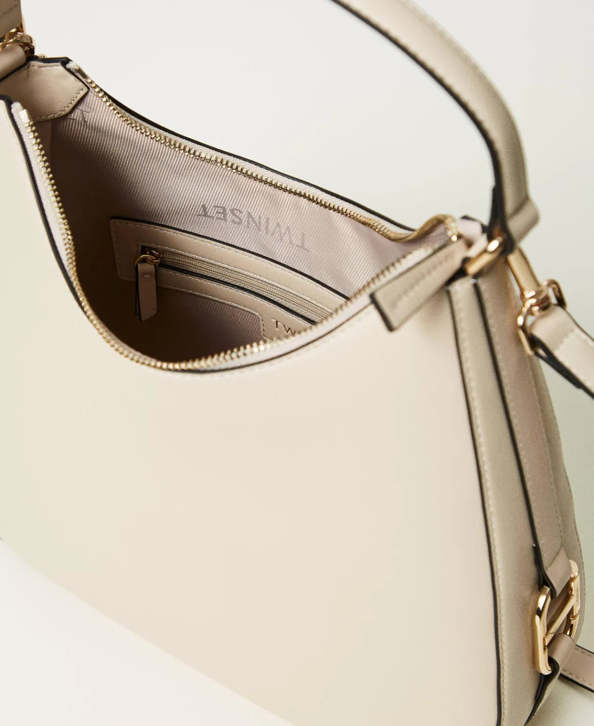 TWINSET Milano Borsa Hobo Con Fibbia Oval T | Borse Hobo | Borse A Mano