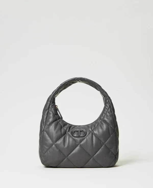 TWINSET Milano Borsa Hobo Media Quilted Imbottita | Borse Hobo | Borse A Mano