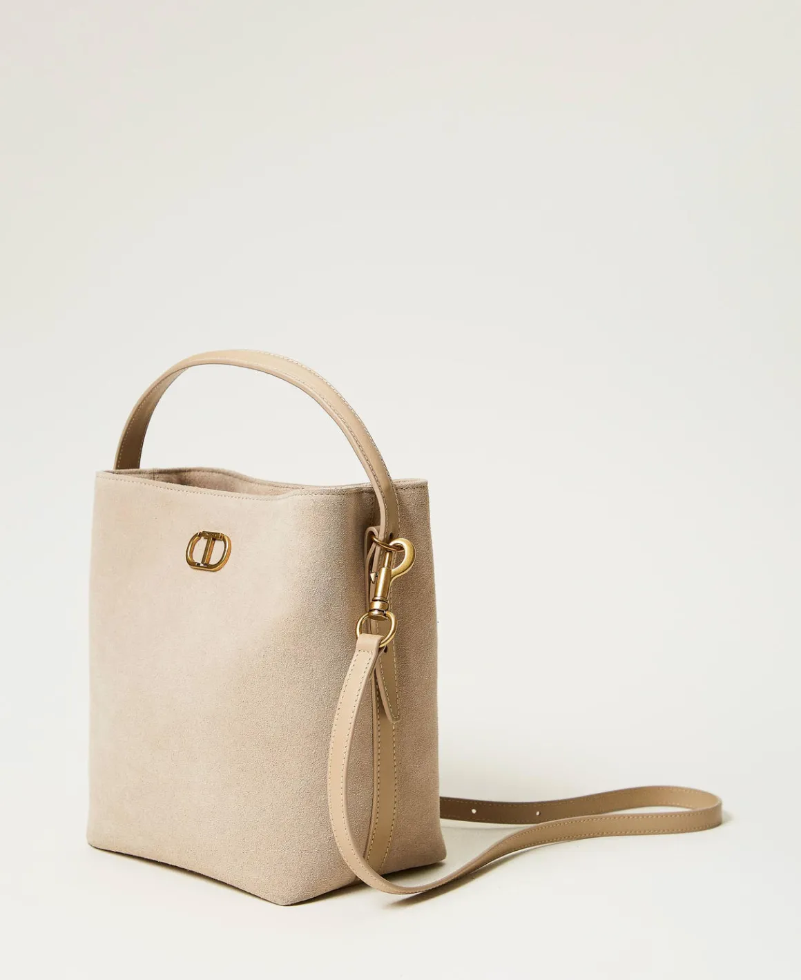 TWINSET Milano Borsa Secchiello ‘Chelsea’ In Pelle | Borse A Mano | Borse A Spalla
