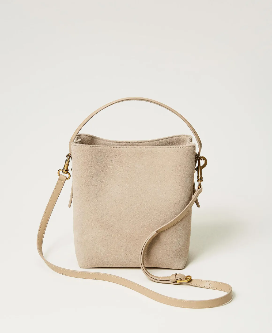TWINSET Milano Borsa Secchiello ‘Chelsea’ In Pelle | Borse A Mano | Borse A Spalla