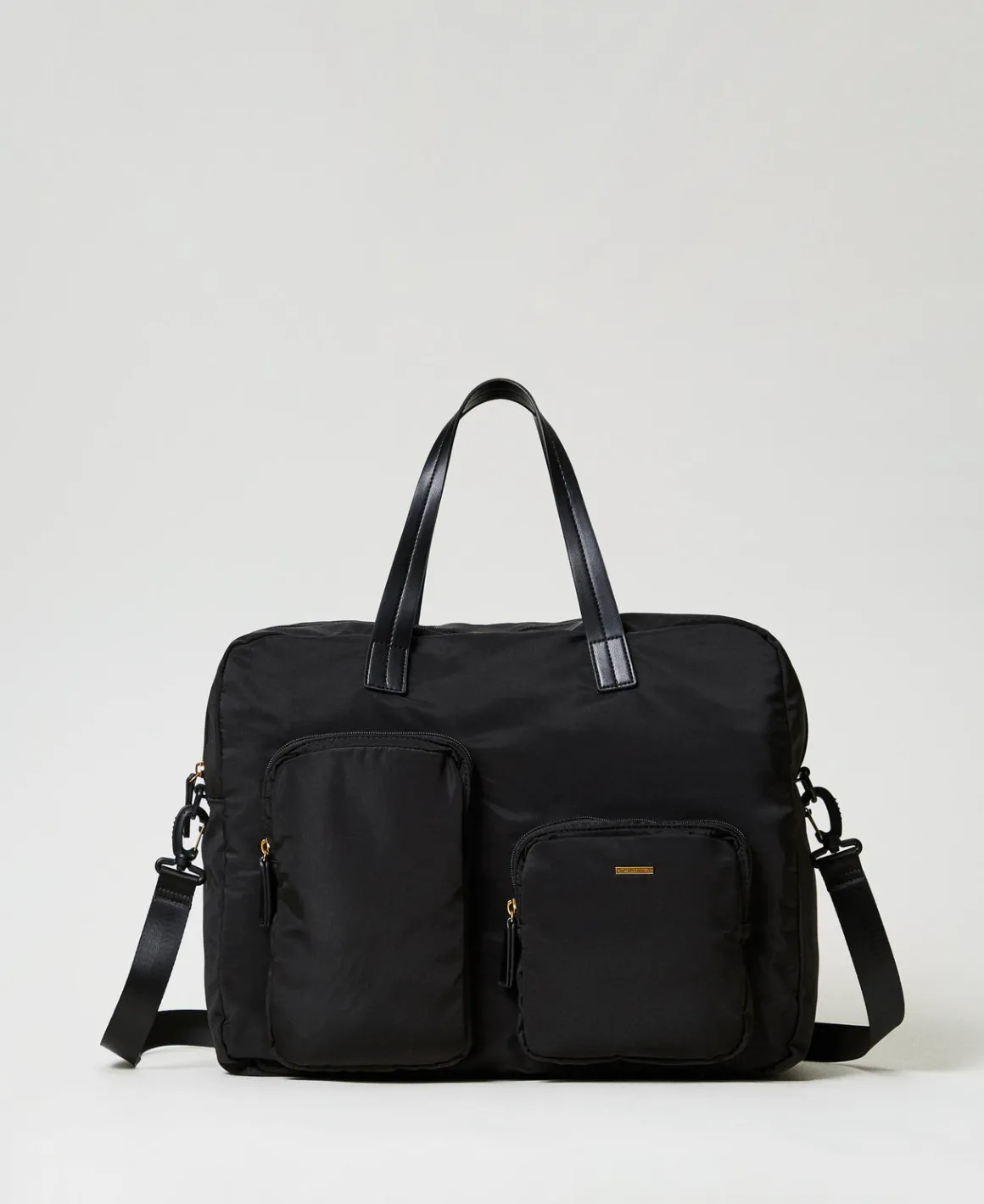 TWINSET Milano Borsa Shopper In Tessuto Tecnico | Borse A Mano | Borse A Spalla