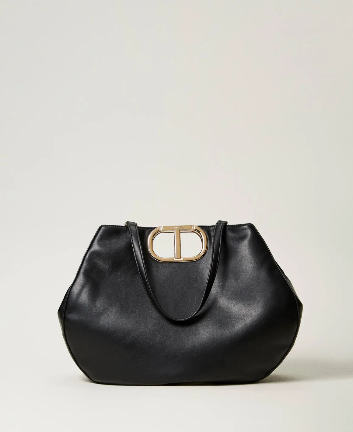 TWINSET Milano Borsa Shopper 'Lila' Con Manico Oval T | Borse Shopping | Borse A Mano
